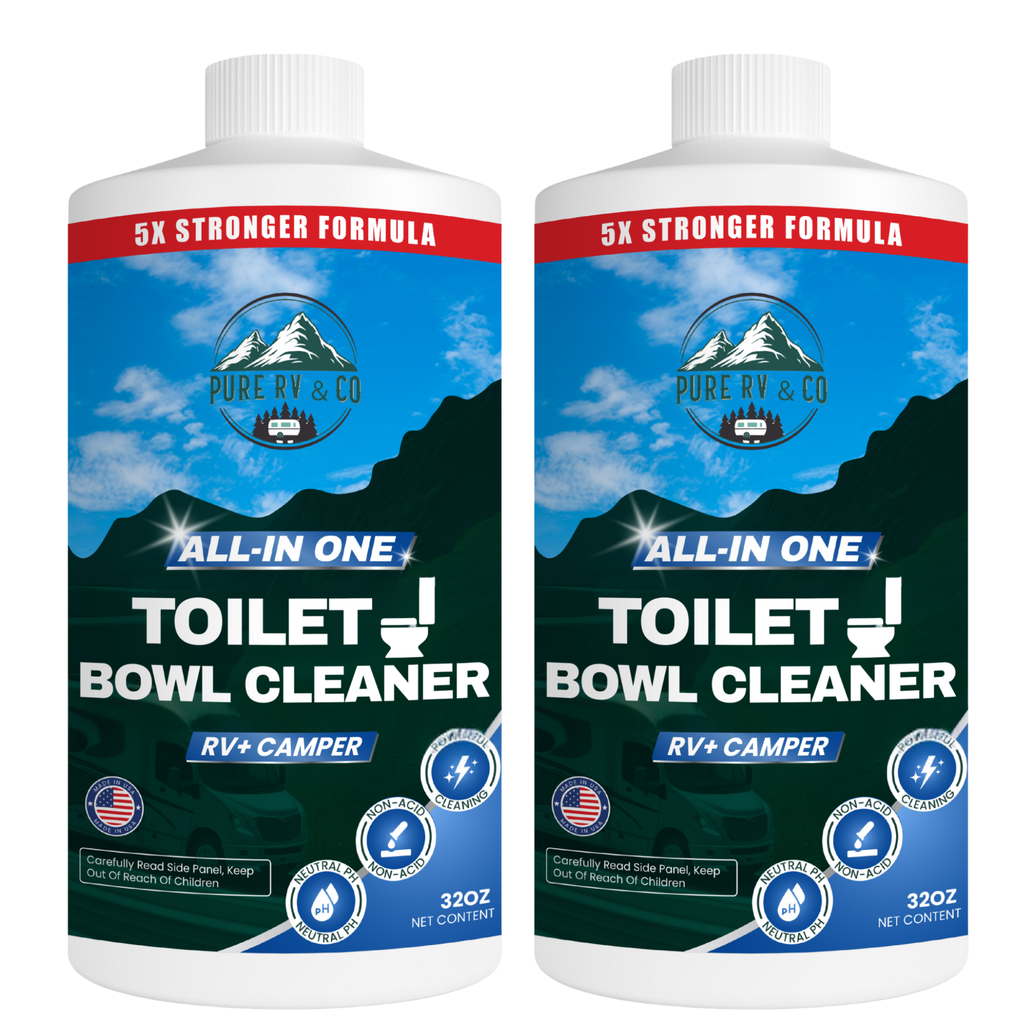 RV Toilet Bowl Cleaner, Easy-Squirt Bottle | 5× Stronger Stain Remover & Odor Eliminator | Sensor-Safe, Septic-Safe (32 oz)