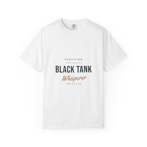 Certified Black Tank Whisperer Tee | RV Camping Shirt