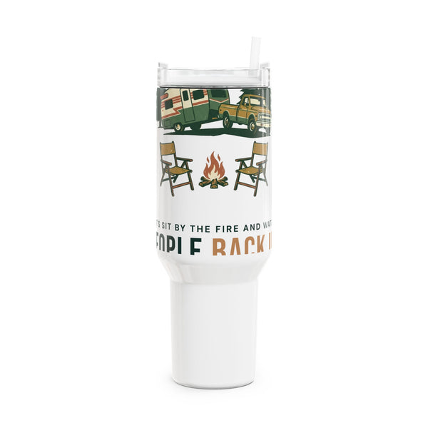 Watch People Back Up Their Campers 40oz Handle Tumbler | RV Camping Cup