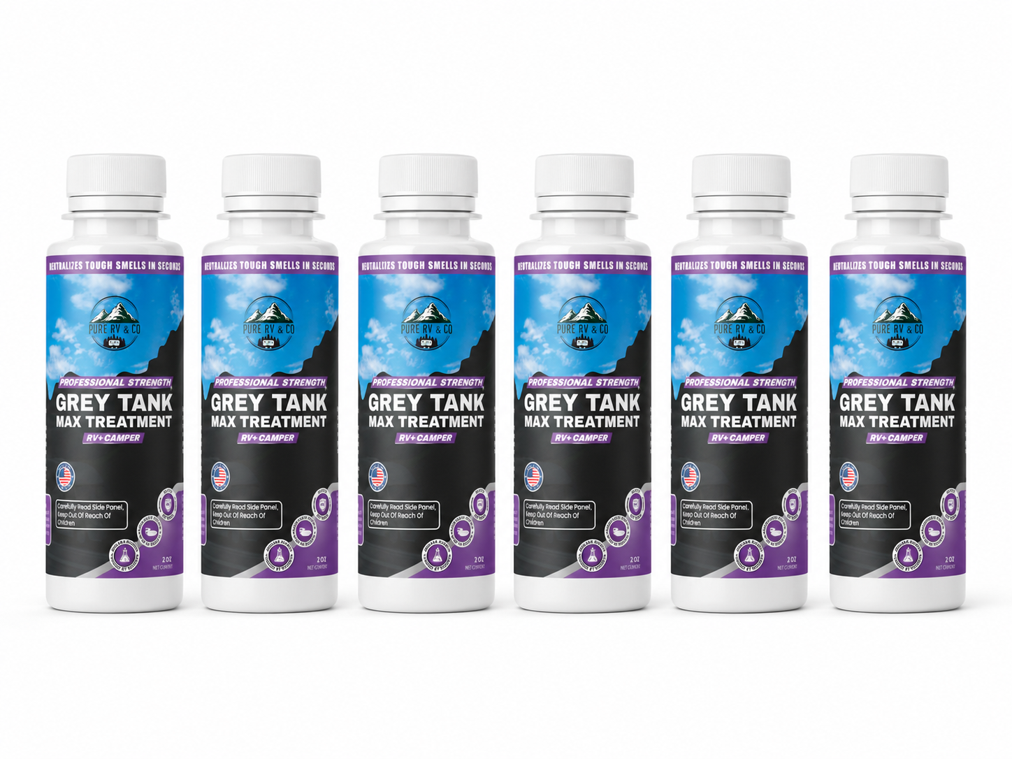 Grey Water Tank Treatment - 2Oz (Pack Of 6)